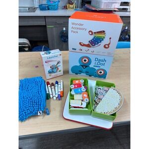 Osmo Wonder Workshop Dash Dot Robot Launcher Pizza Coding Tangrams Tiles & More